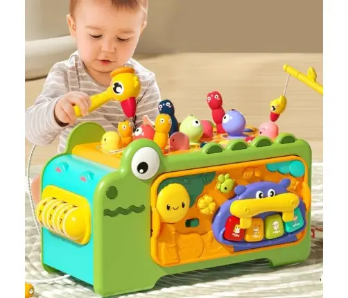 Crocodile Interactive Educational Cube Multifunctional Sounds