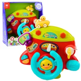 Interactive Airplane Board Cockpit Multifunctional Little Pilot Sounds