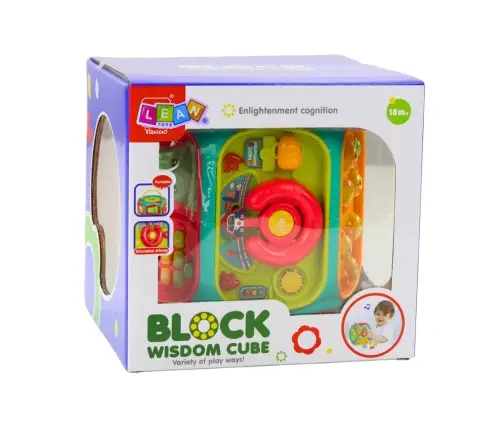 Educational Toy Interactive Cube Multifunctional 8in1