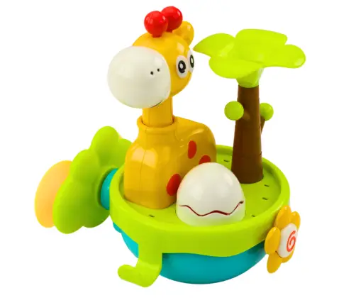 Bath Toy Giraffe Sensory Interactive Suction Cups Colorful