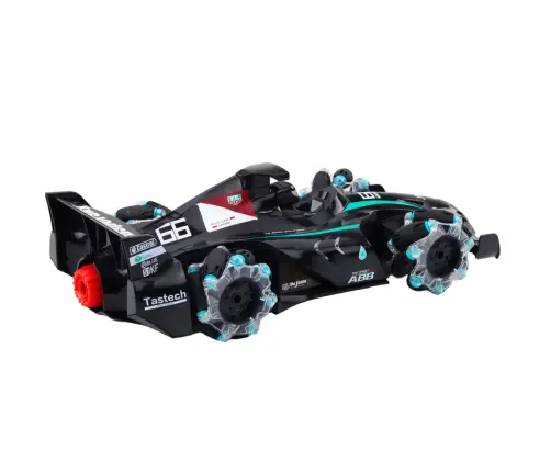 RC Car Sports Car Remote Controlled Smoke Effect 2.4G Black