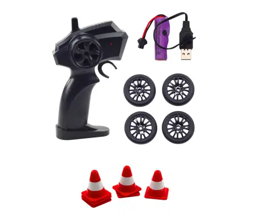 Car Sports Drift Interchangeable Wheels Remote Controlled RC 4WD Blue Sport Car Sports Drift Interchangeable Wheels Remote Controlled RC 4WD Blue Sport