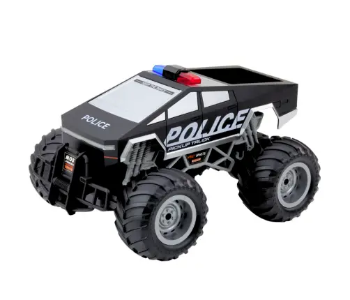 Off-Road RC Police Car Remote Controlled Black 1:16 Off-Road RC Police Car Remote Controlled Black 1:16