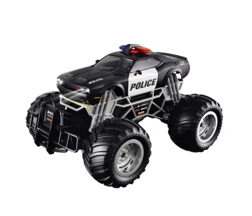 RC Police Off-Road Vehicle Remote Controlled 1:16 Lights Smoke