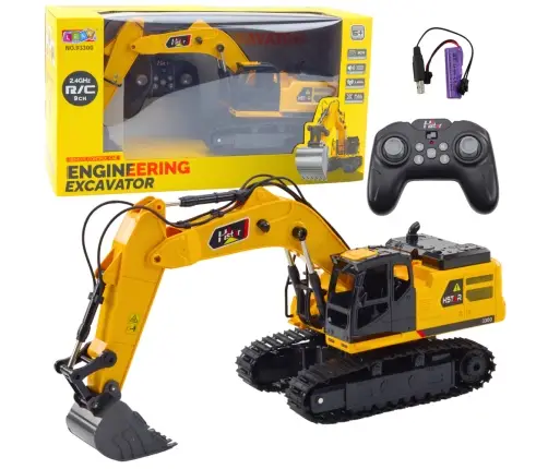 Remote Controlled RC Crawler Excavator Sounds 9CH 2.4G