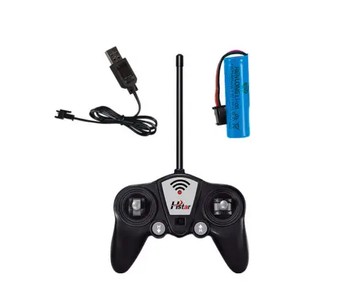 Excavator Bulldozer Remote Control RC 2.4G 9CH Yellow