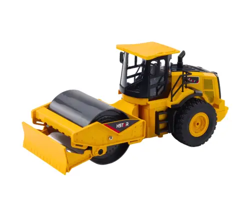 Remote Controlled Construction Vehicle Roller RC 7CH Yellow