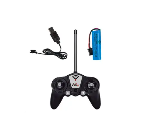 Excavator Bulldozer Remote Control RC 27MHz 6CH Yellow