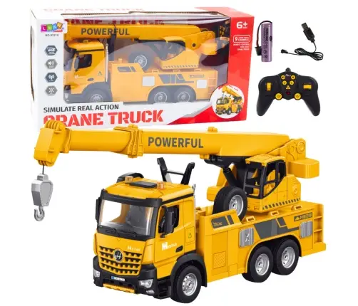 Remote Controlled Crane Hook RC 2.4G 9CH Yellow