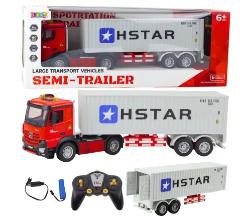 Remote Controlled RC Container Truck 6CH 270° Turning Angle
