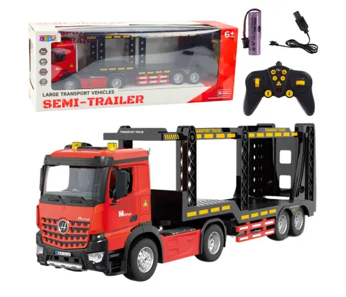 Large Lora Tow Truck Remote Controlled RC 2.4G 6CH Red