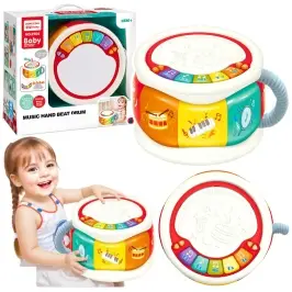 Large Interactive Educational Drum For Toddlers Colorful