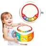 Large Interactive Educational Drum For Toddlers Colorful