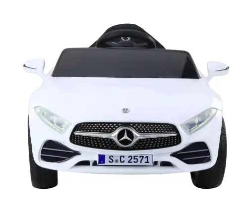 Ühekohtaline laste elektriauto Mercedes KL-1666-1 White