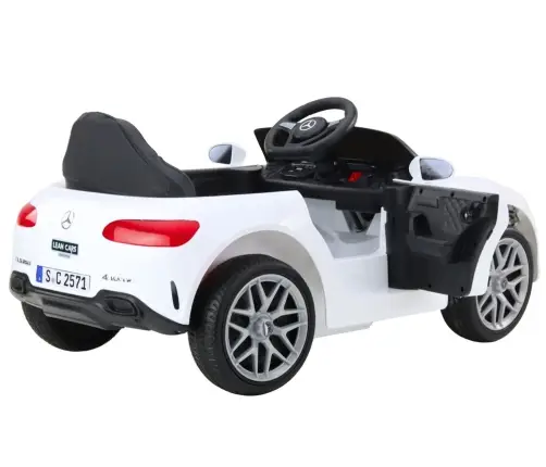 Ühekohtaline laste elektriauto Mercedes KL-1666-1 White