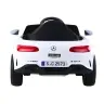 Ühekohtaline laste elektriauto Mercedes KL-1666-1 White