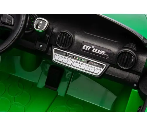 Divvietīgs bērnu elektromobilis S322 Green 4x4