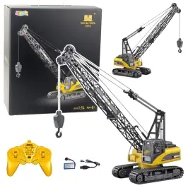 Crawler Crane Remote Control RC Crane Lights Sound Huina 1:14