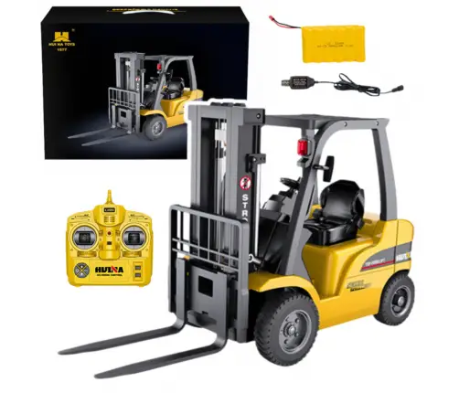 Remote Controlled RC Forklift Lights Sounds Huina 1:10