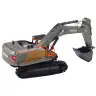 Huina Metal Crawler Excavator Movable Bucket Black 1:50