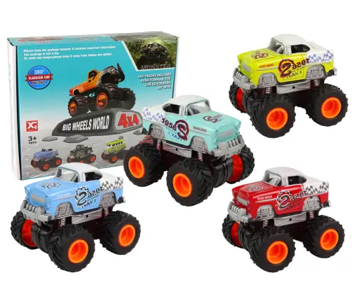 Спортивные автомобили Classic Large Wheel 4 шт