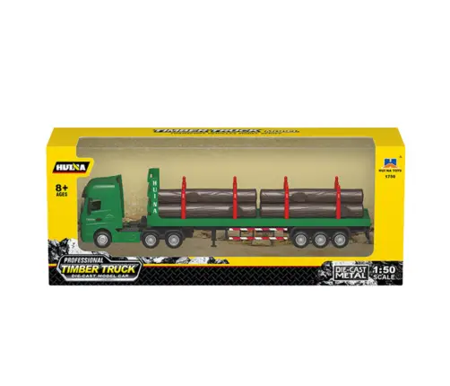 Timber Transporter Metal Huina 1:50 Green