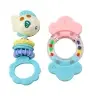 Set of Rattles and Teethers for Babies Pastel Colors 7 pcs.