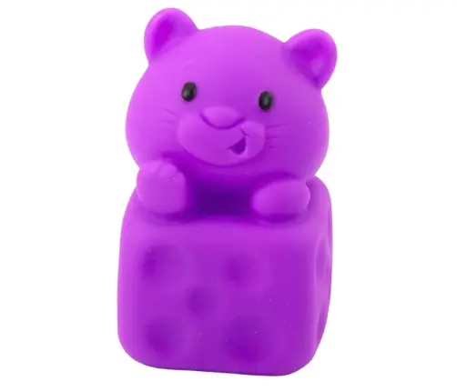 Set of Soft Rubber Blocks Colorful Animals 6 pcs.