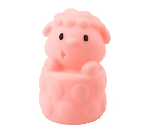 Set of Soft Rubber Blocks Colorful Animals 6 pcs.