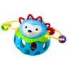 Soft Ball Hedgehog Ball With Rattle Sensory Toy Blue Soft Ball Hedgehog Ball With Rattle Sensory Toy Blue