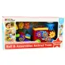 Interactive Musical Train For Toddlers Teddy Bear Gears Colorful