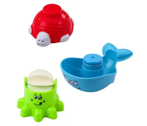 Interactive Bath Toy Set Fountain Animals Cups