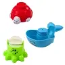 Interactive Bath Toy Set Fountain Animals Cups