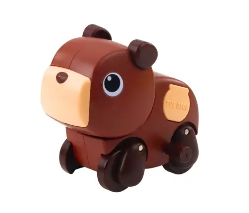 Wind-Up Riding Animal Toy For Toddlers Mix