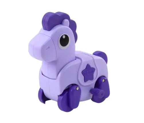 Wind-Up Riding Animal Toy For Toddlers Mix