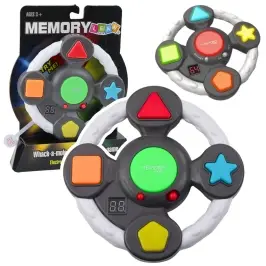 Electronic Logic Game Memory Arcade Steering Wheel Lights Sounds