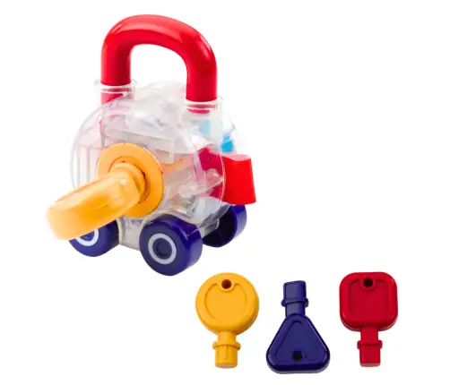 Set of Cars With Key Educational Police Fire Ambulance 3pcs