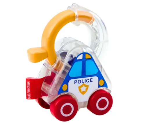 Set of Cars With Key Educational Police Fire Ambulance 3pcs