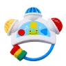 Set of musical toys for toddlers. Telephone, tambourine, keys, sounds, 3 pcs.
