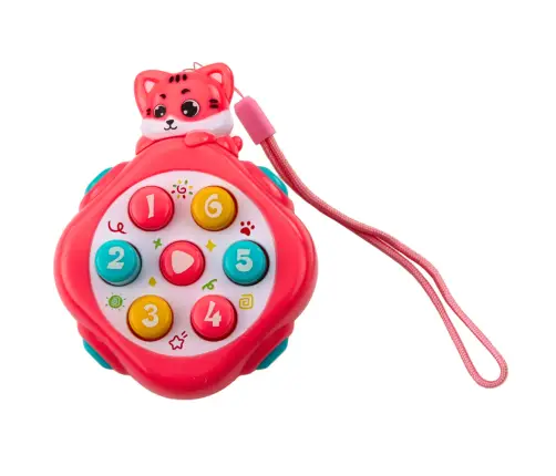 Mini Whack-A-Mole Skill Game Animals Numbers Colored Mix