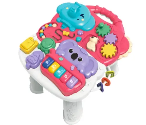 Educational Table Interactive Musical Sensory Pink