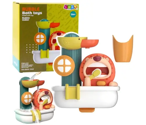 Bath Toy Foam Machine Lion Duck