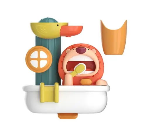 Bath Toy Foam Machine Lion Duck