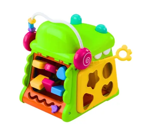 Interactive Educational Cube Sorter Piano Sensory Crocodile