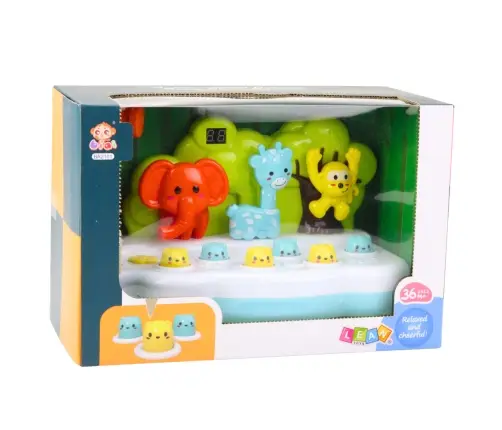 Whack-A-Mole Animals Skill Game Counter Hammer Color