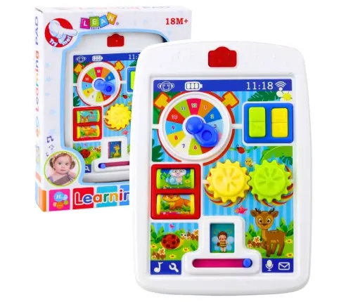 Interactive Educational Tablet For Toddlers Lights Sounds