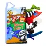 Soft Educational Book Rustling Animals For Babies