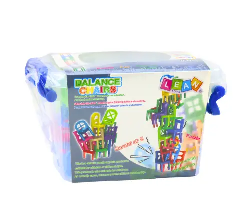 Falling Balance Chairs Arcade Game 36 Pieces Colorful