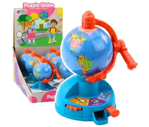 Mini Globe Rotating Gear Moving Plane