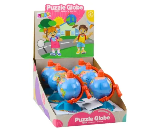 Mini Globe Rotating Gear Moving Plane